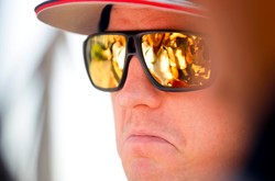 Raikkonen nie chce stanąć na podium, bo nie będzie musiał iść na galę
