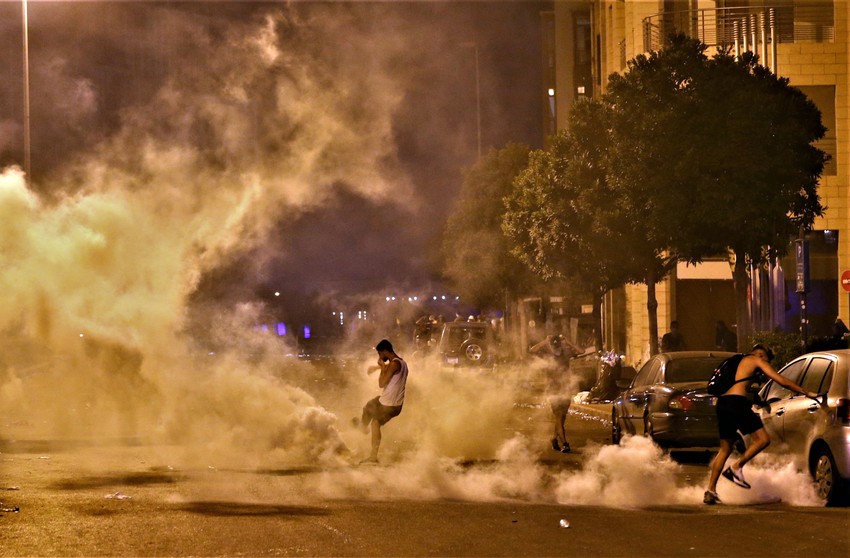 Nasilni protesti u Bejrutu