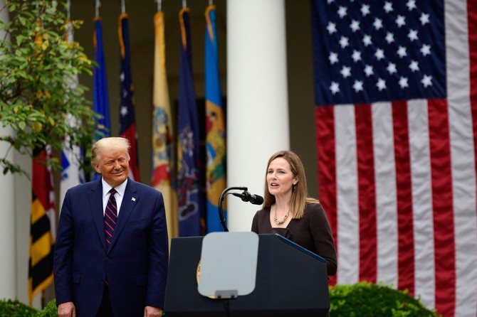 Ejmi Baret i Donald Tramp