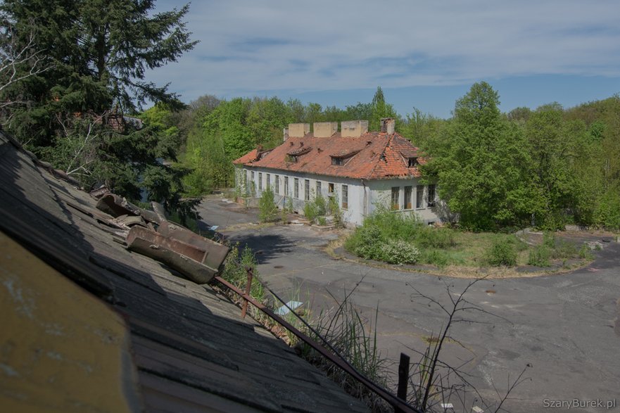 Opuszczony szpital w Legnicy