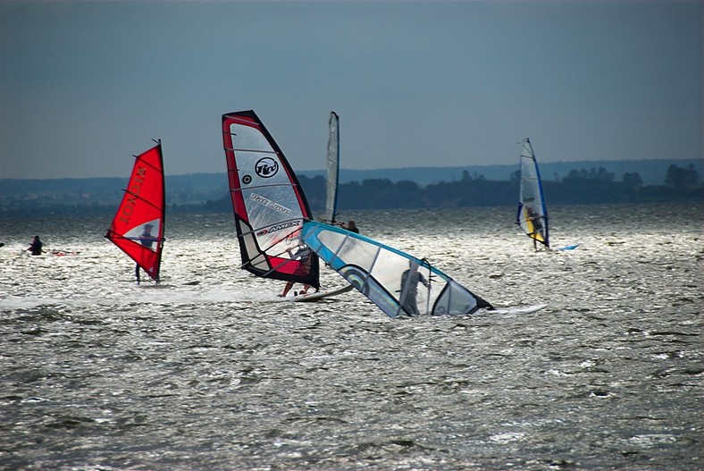 Polska, Chałupy, windsurfing