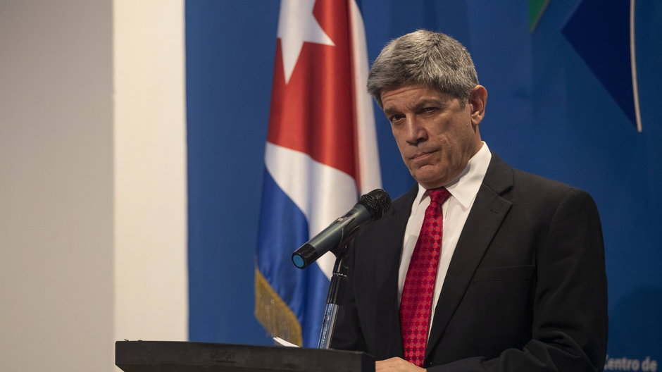 Wiceminister spraw zagranicznych Kuby Carlos Fernandez de Cossio