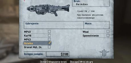 Screen z gry "Wolfenstein"