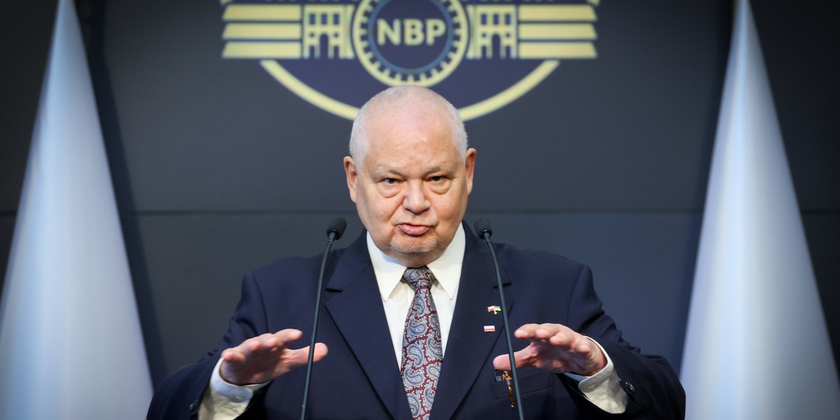 Prezes NBP, Adam Glapiński.