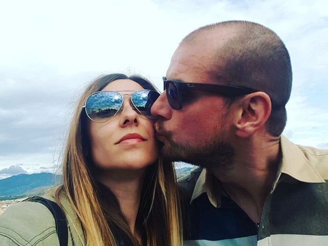 Bobana  Momčilović Veličković sa suprugom Miroslavom Momčilovićem