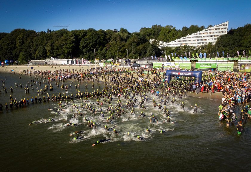 Wielkie zmagania triathlonistów