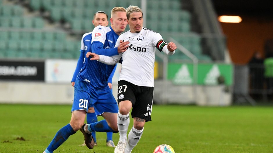 23120509 - PIŁKA NOŻNA SPARING LEGIA WARSZAWA FC MAGDEBURG (Josue Julian Rieckmann)