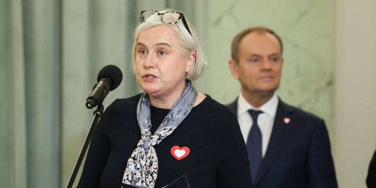 Marzena Czarnecka, minister przemysłu.