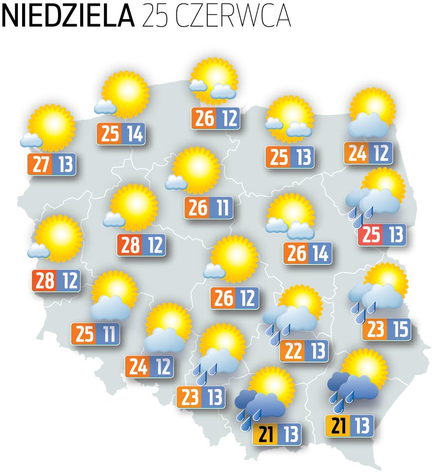 Synoptycy Ostrzegaj Silne Opady Deszczu Z Burzami Dzi W Nocy Wkrocz Na Teren Polski