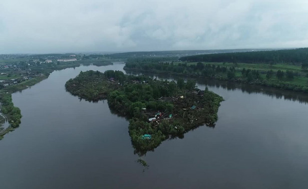 Wzrosła liczba ofiar powodzi na Syberii. To NAGRANIE pokazuje ogrom zniszczeń