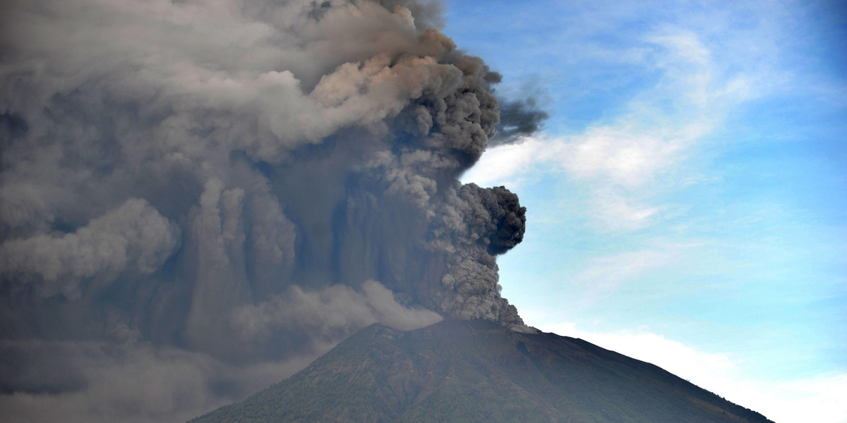 Wulkan Agung na Bali