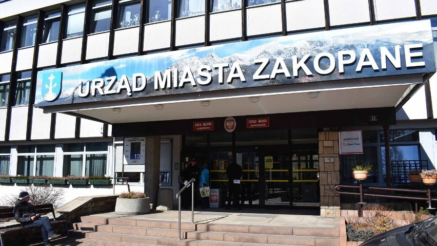 Urząd Miasta Zakopane — to tu mieści się punkt wydawania numerów PESEL