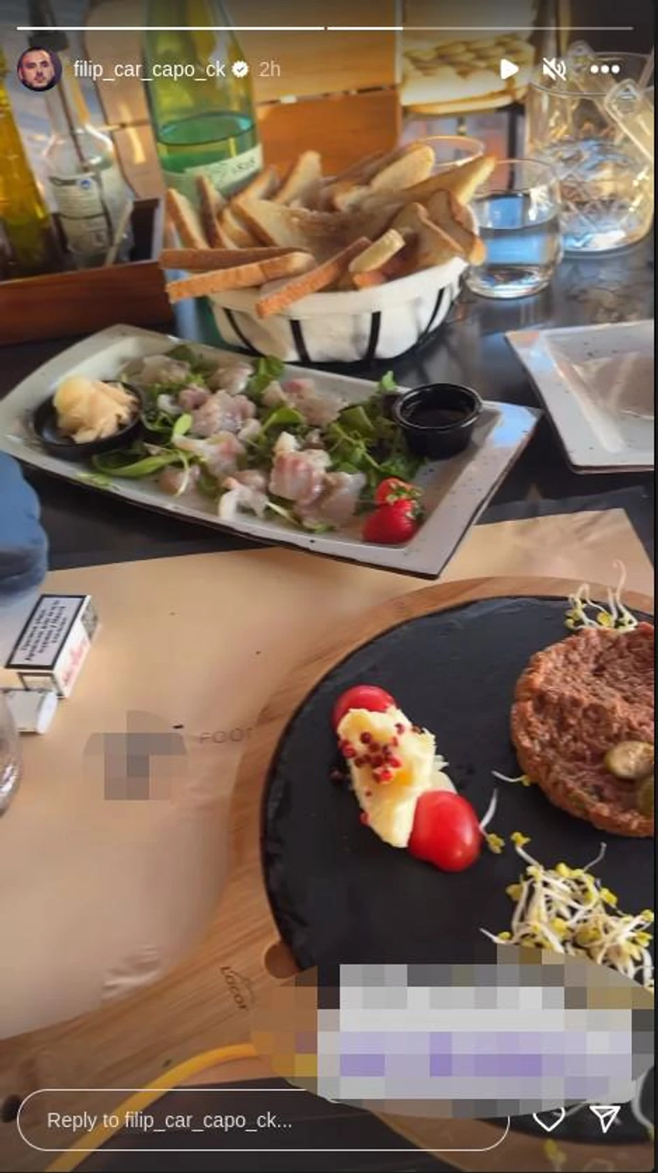 Filip Car ugostio Anđelu