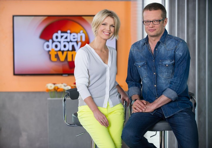 Magda Mołek i Marcin Meller w 'Dzień Dobry TVN'