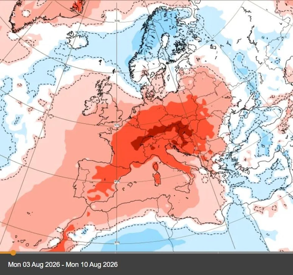 Tropske temperature u prvoj dekadi avgusta