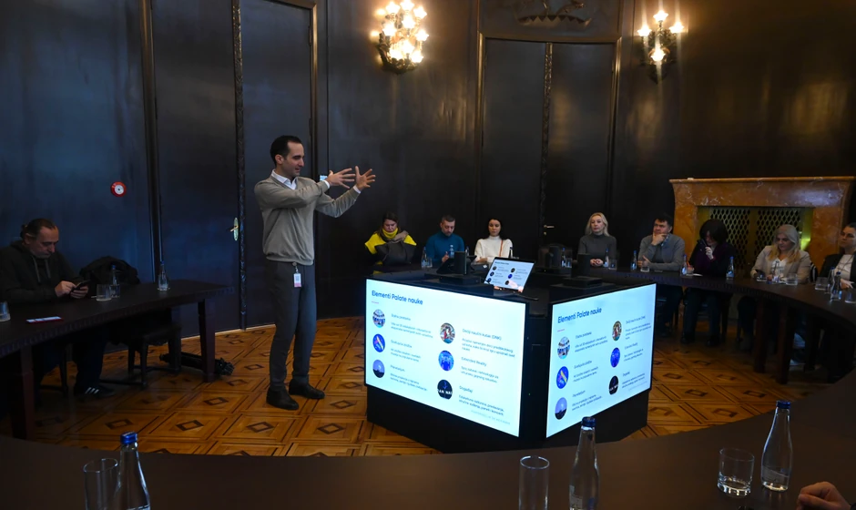 Nemanja Đorđević, upravitelj Palate nauke