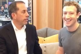 Jerry Seinfeld wypytał Marka Zuckerberga o poranne rytuały i złamaną rękę