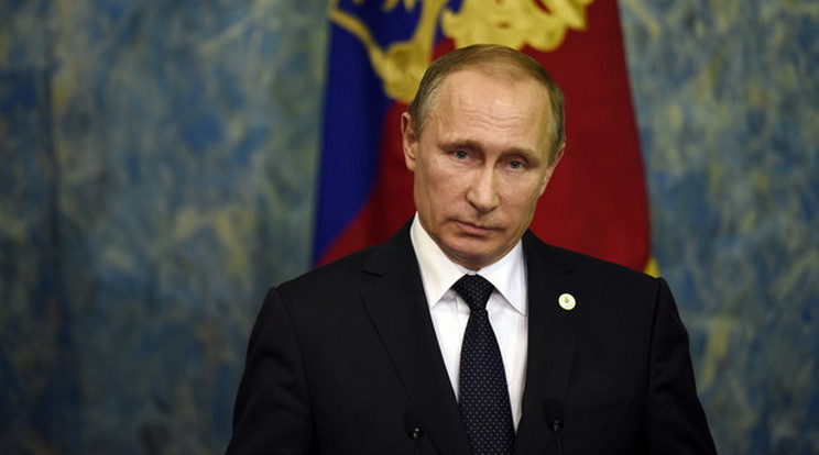 Mi lehet Putyin titkos üzenete? /Fotó: AFP