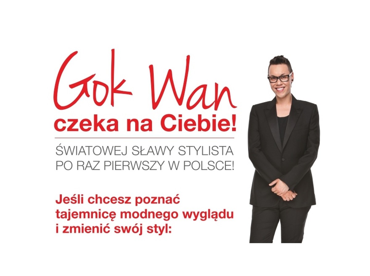 Kogo wystylizuje Gok Wan?