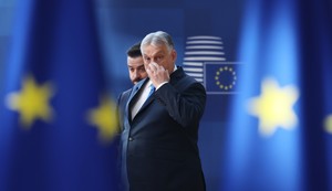 Viktor Orban na samitu Evropskog saveta u Briselu 19. marta