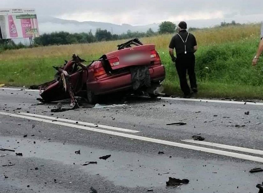 Makabryczny wypadek w Starym Sączu. Nie żyje 19-latek