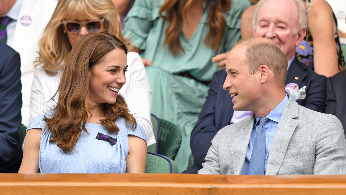 Księżna Kate i książę William na Wimbledonie