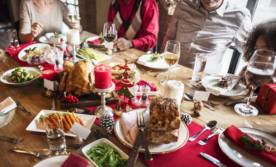 Figyeljünk arra mit eszünk karácsonykor! /Fotó: Shutterstock