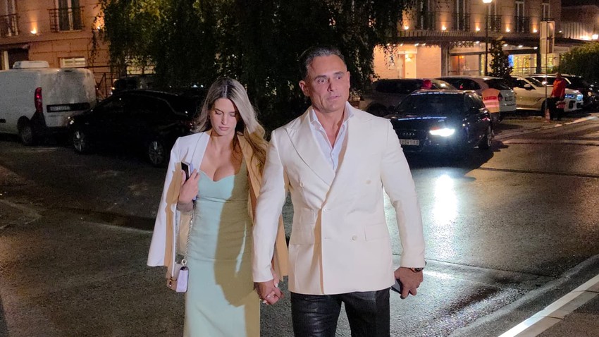 Dragan Stanković sa verenicom 