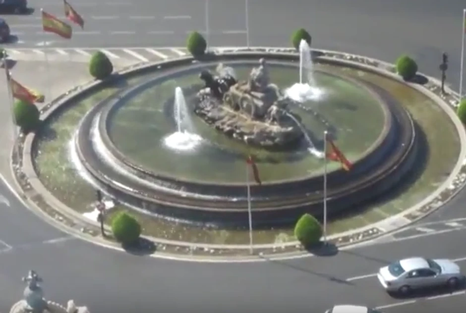 "Sibeles" posmatrana sa visine