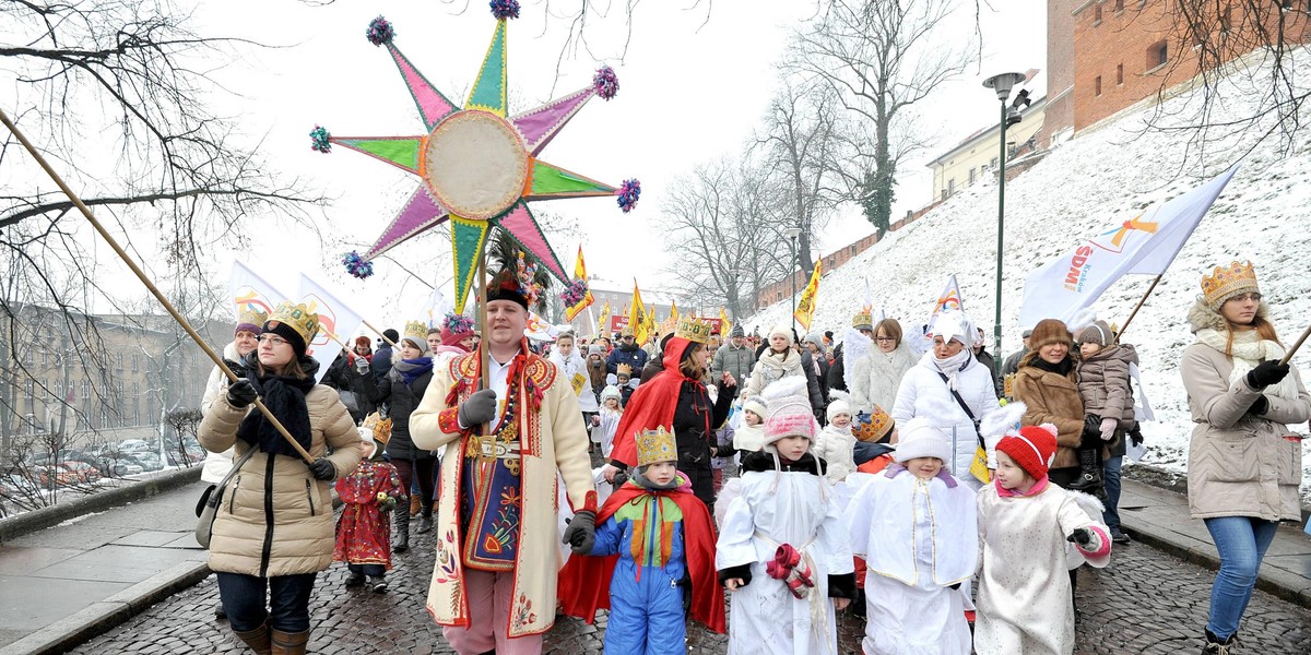 Orszak Trzech Króli w Krakowie