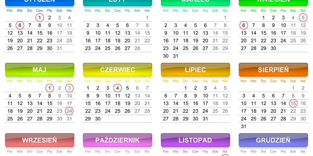 Kalendarz 2015