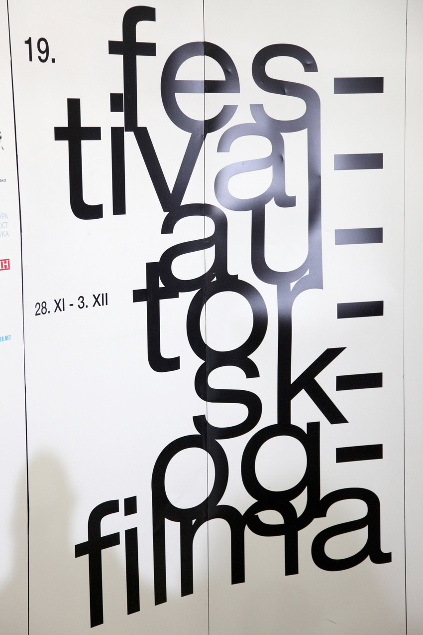 Plakat prošlogodišnjeg Fstivala autorskog filma
