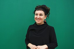 Polish writer Olga Tokarczuk in London