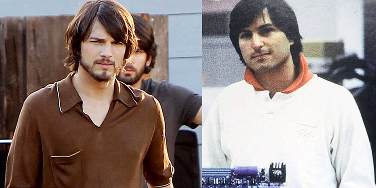Ashton Kutcher i Steve Jobs