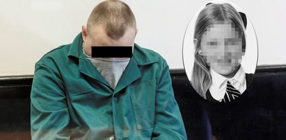 Jakub A. usłyszał wyrok za bestialskie zabójstwo 10-letniej Kristiny w Mrowinach