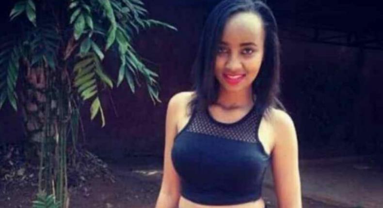 Moi University student Ivy Wangechi who was hacked to death on Tuesday (Twitter)