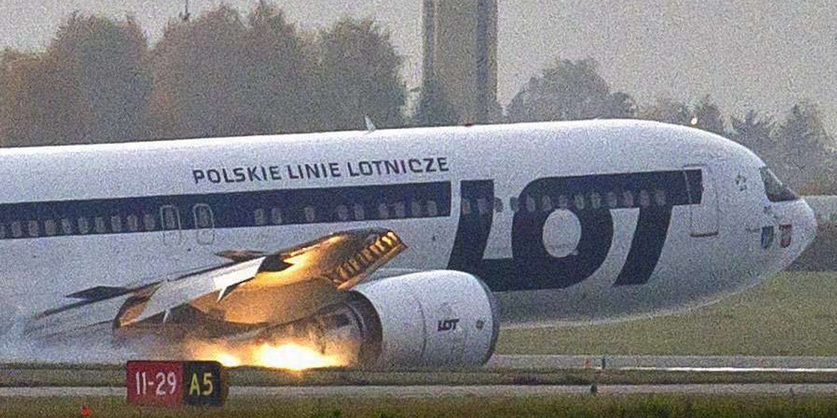 Będą kłopoty! Pilot wiedział to już pół godziny po starcie