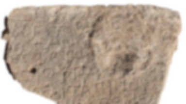 Niezwykłe znalezisko sprzed 1,5 tys. lat. Starożytny napis miał odpędzać "złe oko"