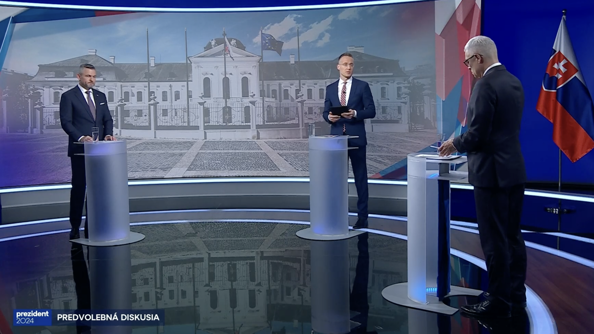 Prezidentská debata v televízii Markíza