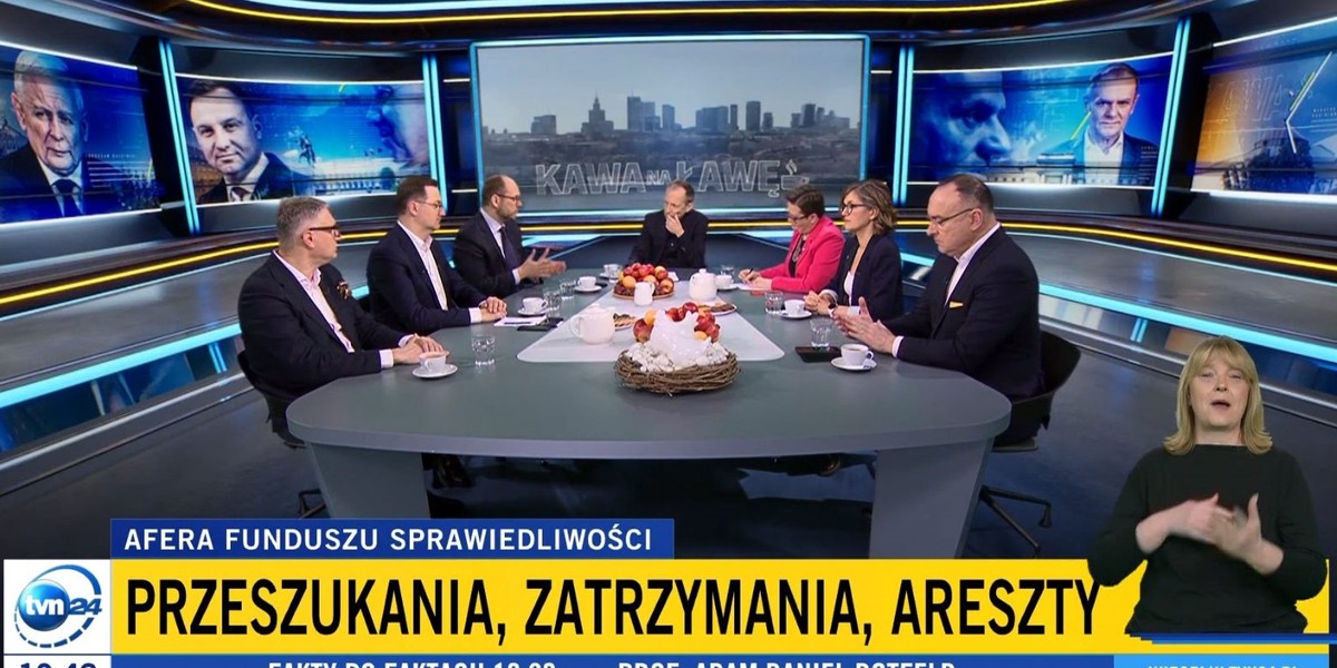 Politycy pokłócili się w świątecznym programie.