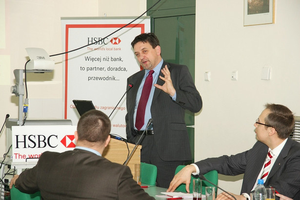 Dariusz Szymański z departamentu bankowości transakcyjnej HSBC Bank Polska S.A.