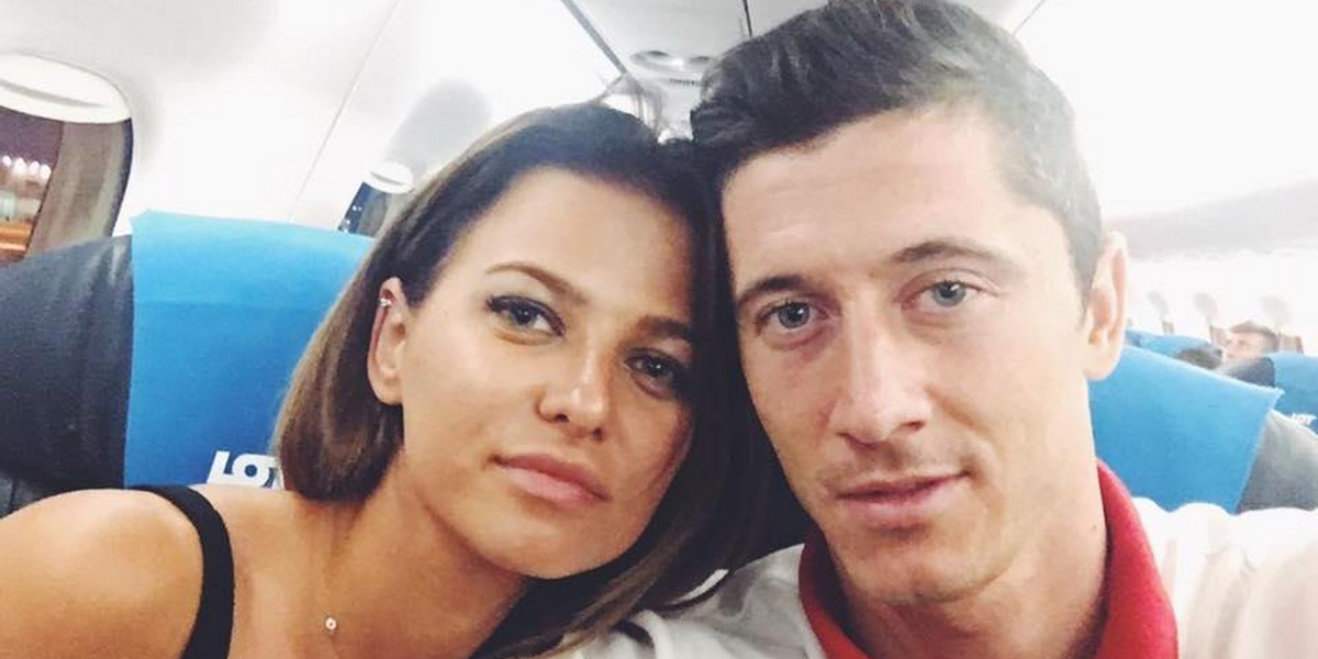 Anna i Robert Lewandowscy