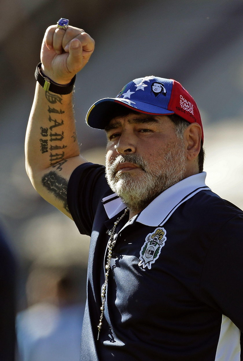 Maradona fiknął kozła podczas meczu