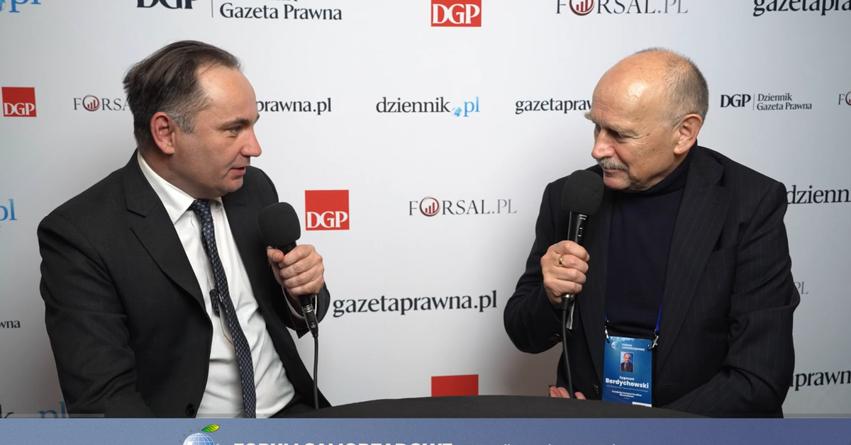 Zygmunt Berdychowski: Forum Samorządowe powinno być sygnałem dla rządzących