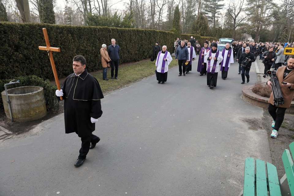 Pogrzeb Pawła Królikowskiego