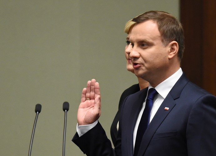 Prezydent Andrzej Duda