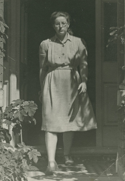 Magda Rusinek na zdjęciu z 1948 roku.