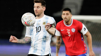 Copa America: Argentyna nie dała rady Chile. Messi znów trafił