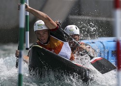 Kajakarze górscy Pochwała i Szczepański na piątym miejscu