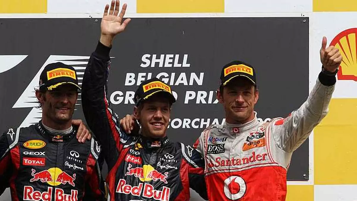 Grand Prix Belgii 2011: Red Bull nie do zatrzymania